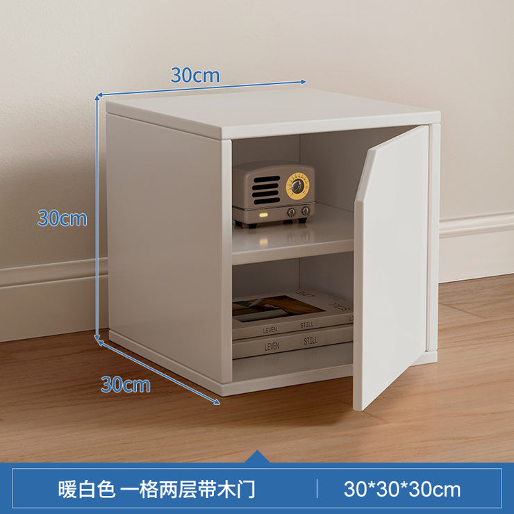 Rubik's Cube Bookshelf Floor-to-ceiling low bookcase Small living room shelf Bedroom storage Grid locker Bay window locker