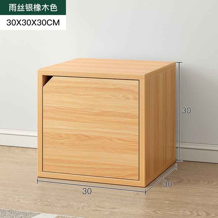 Rubik's Cube Bookshelf Floor-to-ceiling low bookcase Small living room shelf Bedroom storage Grid locker Bay window locker