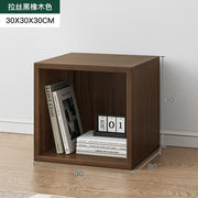 Rubik's Cube Bookshelf Floor-to-ceiling low bookcase Small living room shelf Bedroom storage Grid locker Bay window locker