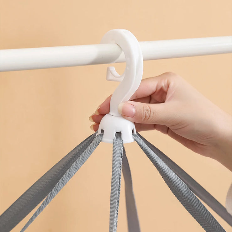 Large Capacity Hanging Air Drying Rack, 1, 2, 3, 4 Layer Herb, Fish, Fruits, Drying Holder, Foldable, Net, Outdoor Drying Tool