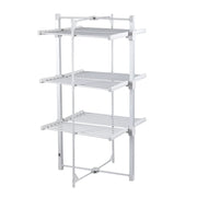 Kesing 3 Tiers Aluminum Metal Foldable Laundry Electric Heated Clothes Drying Rack Airer