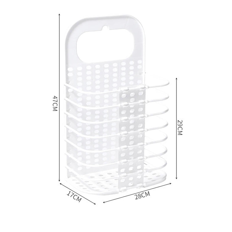 Dirty Clothes Basket Laundry Basket Foldable Clothes Basket Hanging Storage Rack Storage Basket