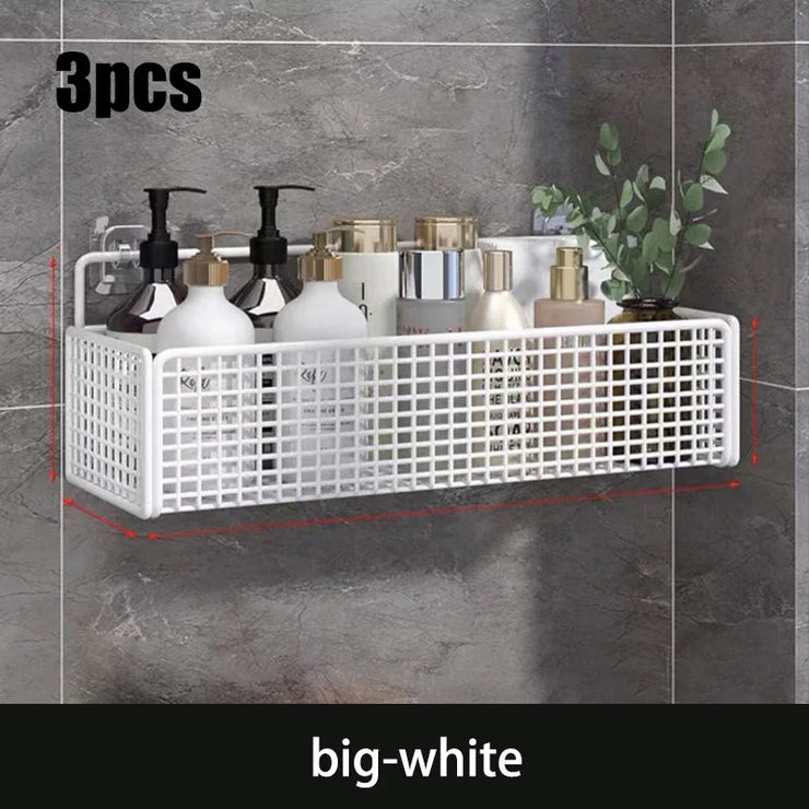 Kitchen Wall Mount Storage Rack Non Perforated Wall Mounted Storage Rack Wall Shelf Spice Rack Kitchen Rack Dish Rack Sink Rack