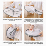 Large Capacity Hanging Air Drying Rack, 1, 2, 3, 4 Layer Herb, Fish, Fruits, Drying Holder, Foldable, Net, Outdoor Drying Tool