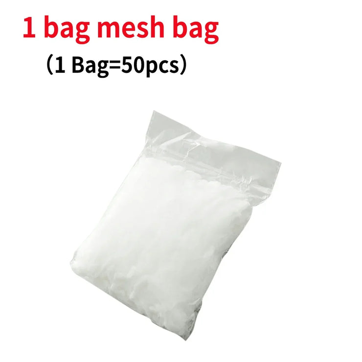 Kitchen Sink Filter Rack Foldable Sink Strainer Mesh Bag Stand Waste Garbage Net Shelf Anti-Clogging Disposable Garbage Mesh Bag