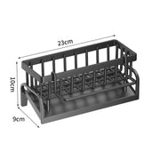 Kitchen Sink Organizer Rack – Sponge, Soap & Towel Holder, Drainage Shelf for Kitchen Accessories