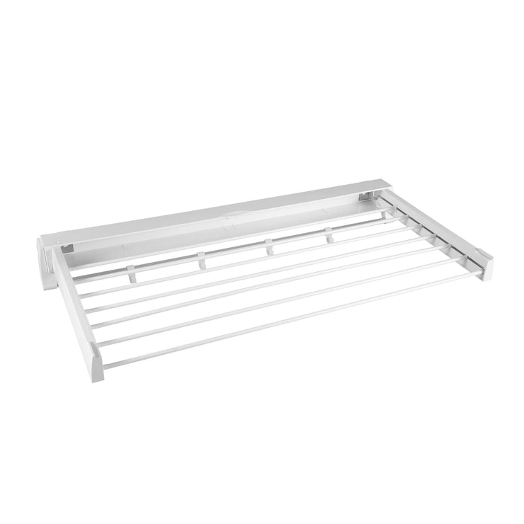 Retractable Clothes Drying Rack Wall Mounted Drying Rack Clothing ABS Foldable Laundry Drying Rack