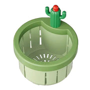 Colorful Cactus-Shape Kitchen Sink Strainer Soft Multi-holde Sewer Drain Cover Sink Accessories