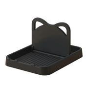 Household Foldable Pot Cover Rack Functional and Practical Vertical Pot Shovel Storage Rack Suitable for Spatulas Utensils Forks