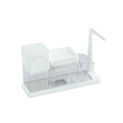 Dish Soap Dispenser Large Capacity Kitchen Durable Caddy Organizer Kitchen Gadgets Single Hand Refillable Washing Soap Dispenser