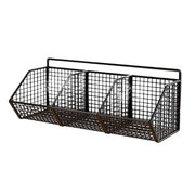 Kitchen Wall Mounted Storage Rack Onion Ginger Garlic Condiments Spice Shelf Wall Punch-Free Vegetable Fruit Drain Basket