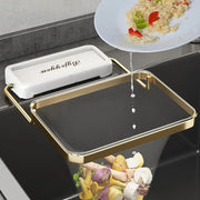 Kitchen Sink Filter Rack Foldable Sink Strainer Mesh Bag Stand Waste Garbage Net Shelf Anti-Clogging Disposable Garbage Mesh Bag