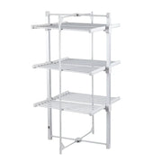 Kesing 3 Tiers Aluminum Metal Foldable Laundry Electric Heated Clothes Drying Rack Airer