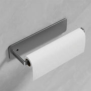 Kitchen Tissue Rack Without Punching Cabinet Rack With Cling Film Bag Storage Cloth Rack Wall Mounted Tissue Rack Kitchen Storag