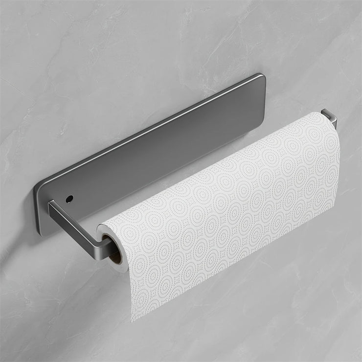 Kitchen Tissue Rack Without Punching Cabinet Rack With Cling Film Bag Storage Cloth Rack Wall Mounted Tissue Rack Kitchen Storag