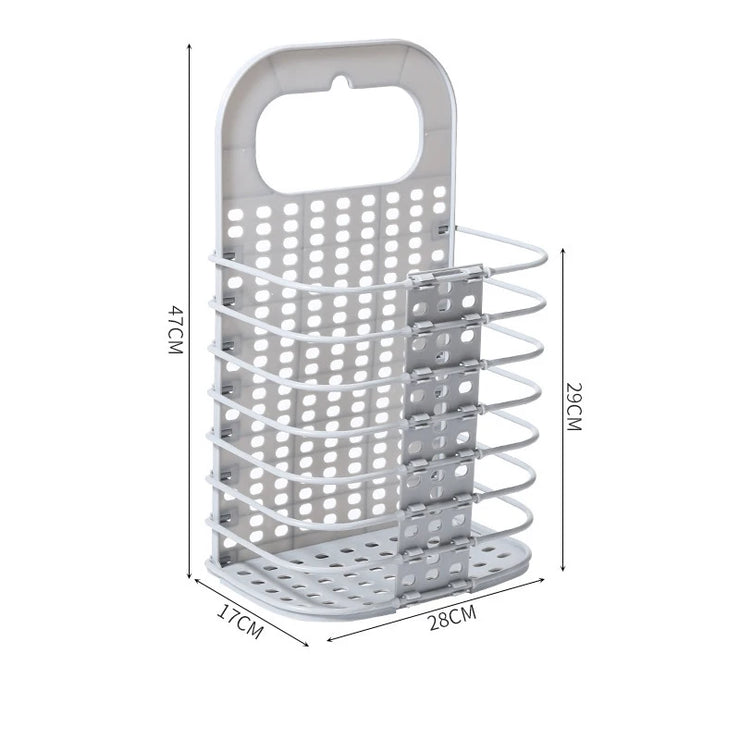 Dirty Clothes Basket Laundry Basket Foldable Clothes Basket Hanging Storage Rack Storage Basket
