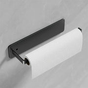 Kitchen Tissue Rack Without Punching Cabinet Rack With Cling Film Bag Storage Cloth Rack Wall Mounted Tissue Rack Kitchen Storag